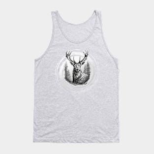 Stag Swirl Tank Top